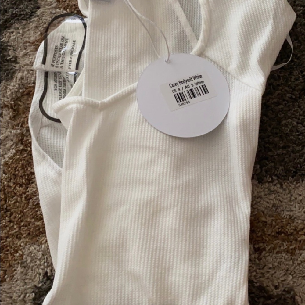 Princess Polly Bodysuit in White